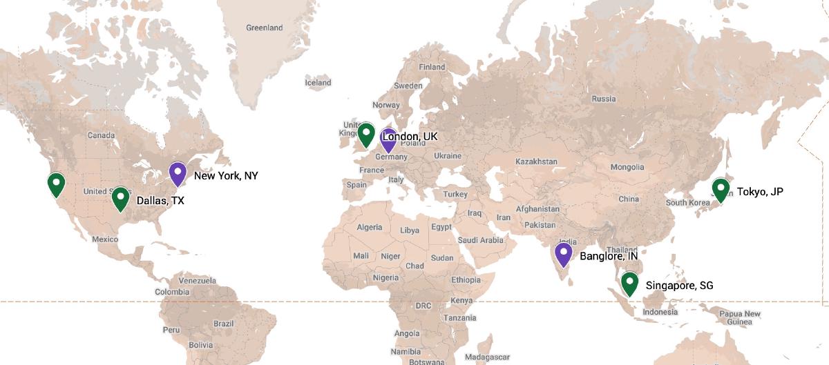 2020 Monitoring Network Map