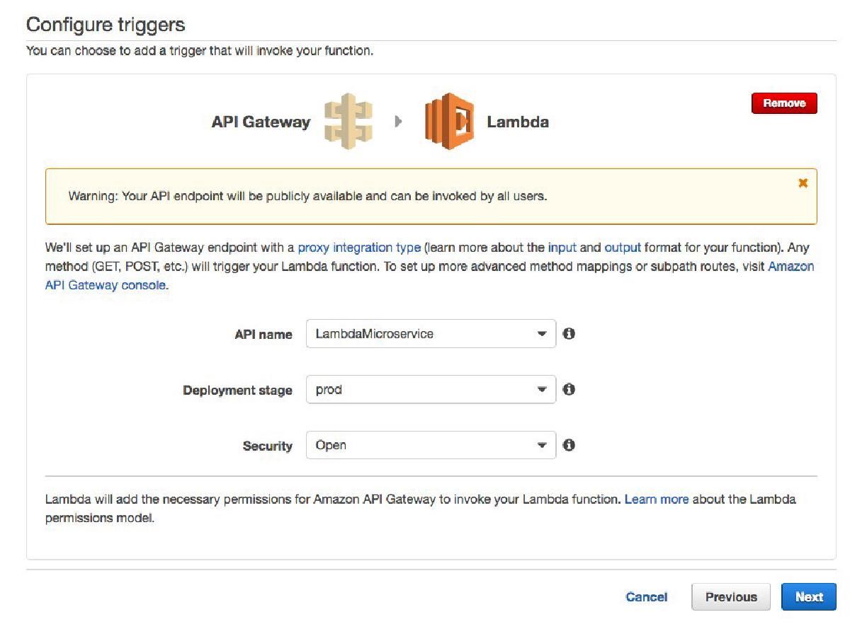 Amazon Lambda Function