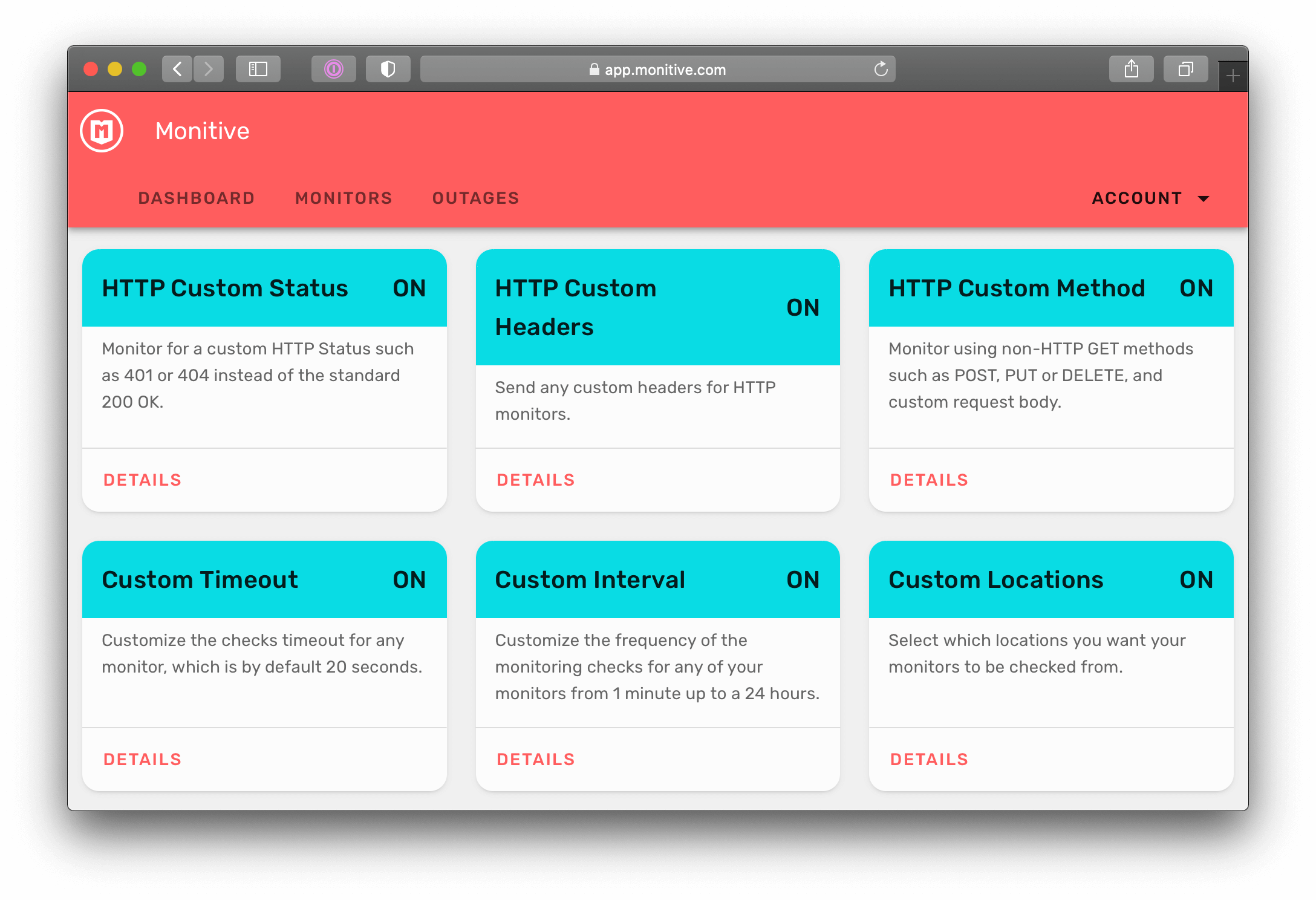 Six new HTTP features released